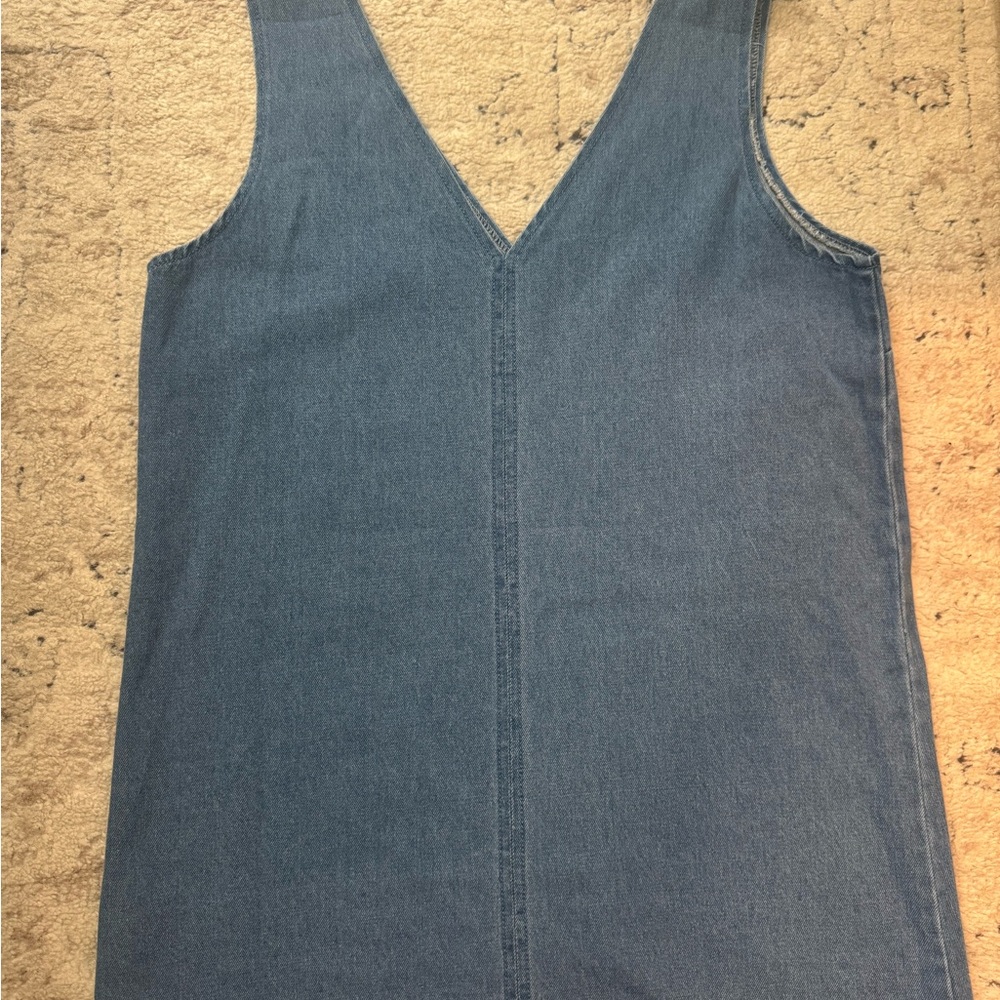 Forever 21 Blue Denim Mini Dress